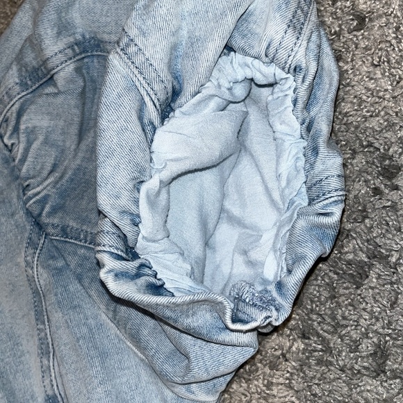 Denim puff sleeve Dress - Picture 12 of 13